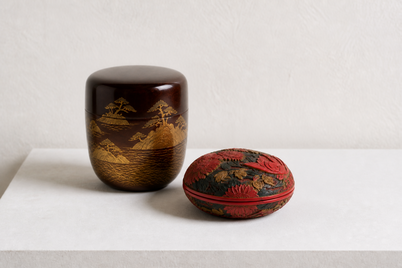 蒔絵の茶道具の査定イメージ